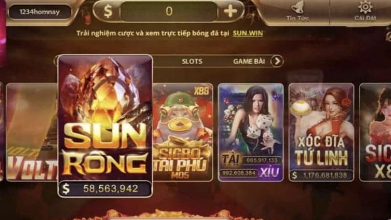 Sun Rồng Sunwin là gì? Tổng quan về tựa game hot nhất hiện nay
