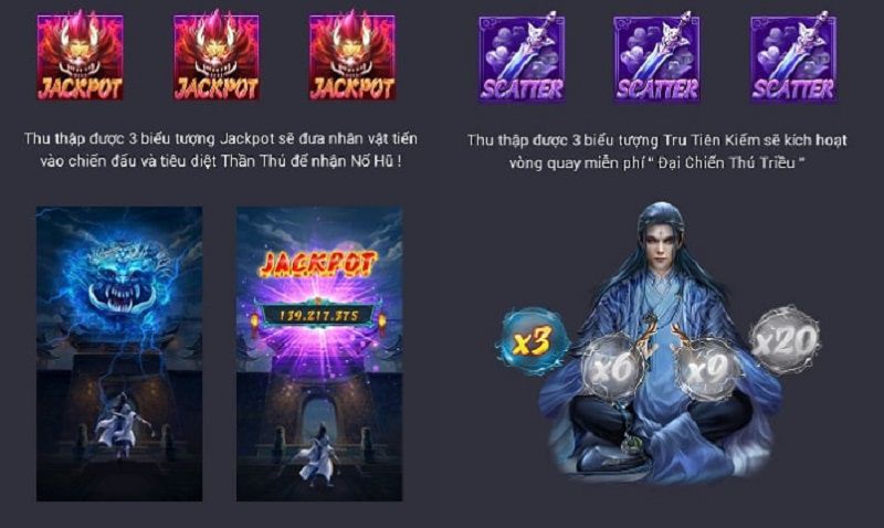 Các tính năng đặc biệt tạo nên sức mạnh của game