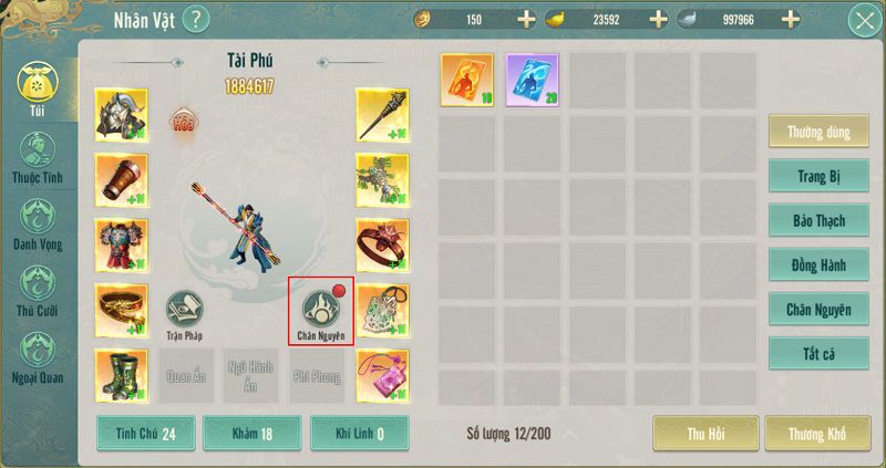 Tổng Quan Về Nguyên Bảo Trong Kiếm Thế Origin